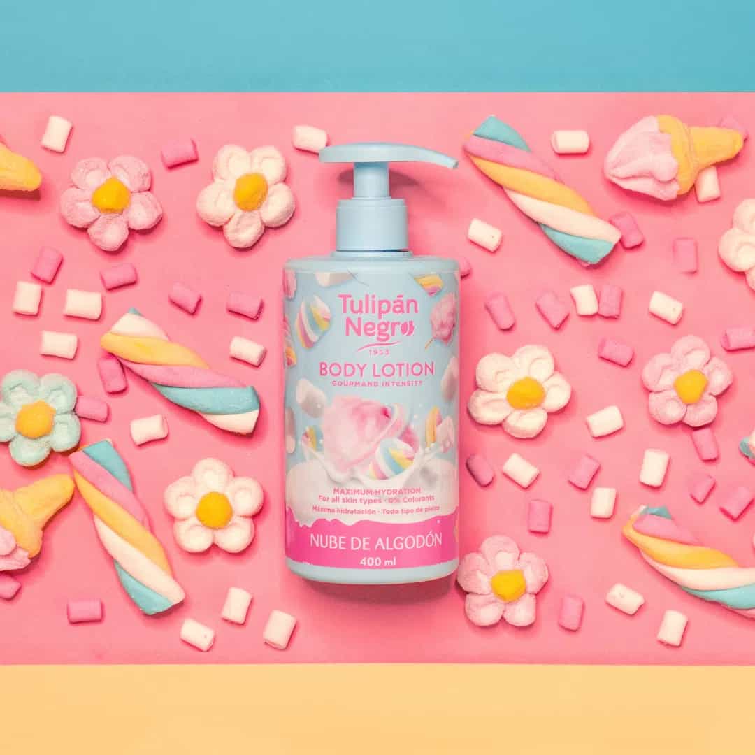 Lait Corps Tulipe Noire Nuage de Coton 400 ml